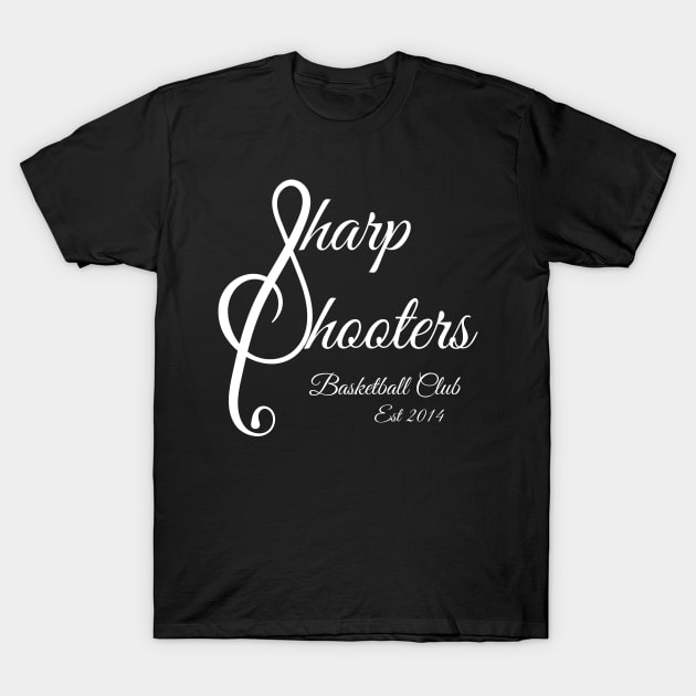 Sharp Shooters Black T-Shirt by Single_Simulcast